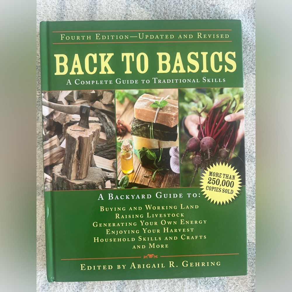 Back to Basics: A Complete Guide to Traditional Skills - Green Cover